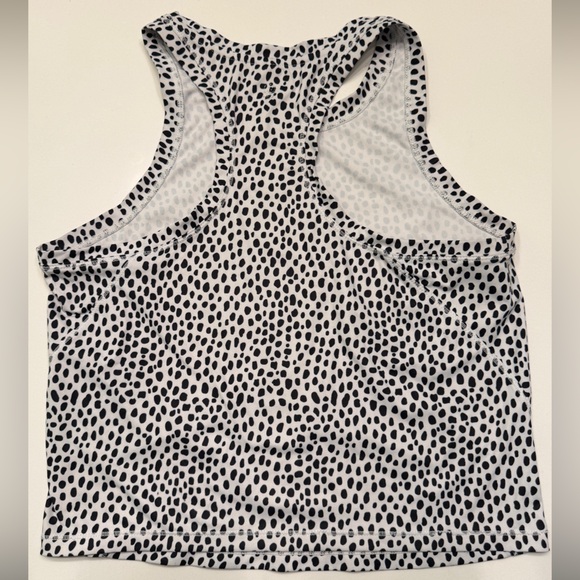 Altar'd State Black and White Dotted Tank Top - Picture 6 of 8